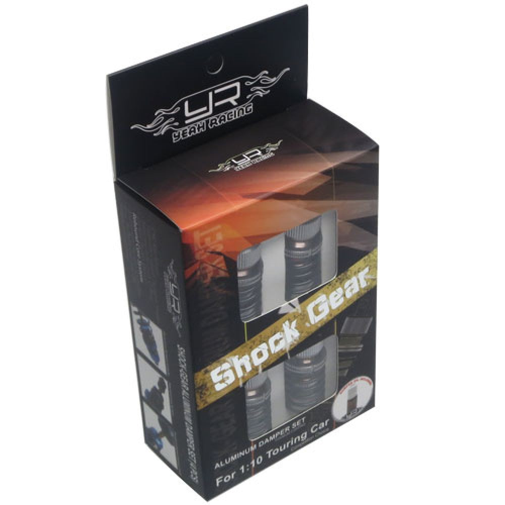 Yeah Racing DSG-0055GM Ensemble d'amortisseurs 55 mm pour voiture de tourisme RC 1/10 Gunmetal