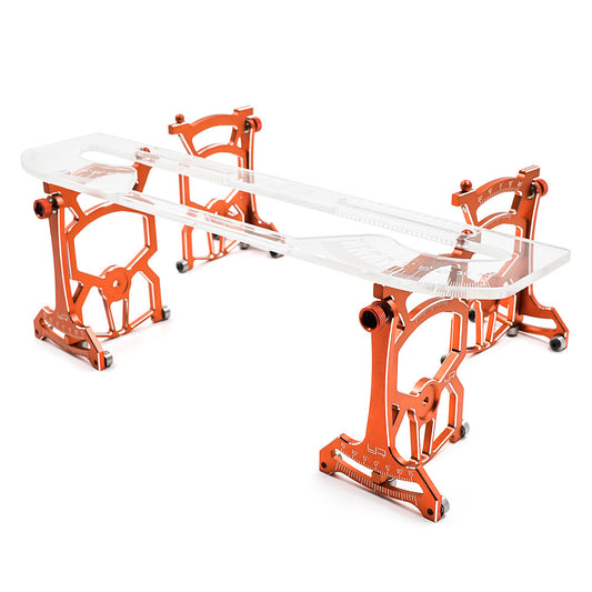 Yeah Racing YT-0140OR UNIVERSAL SET UP SYSTEM VER.3 FOR 1/10 ON ROAD ORANGE