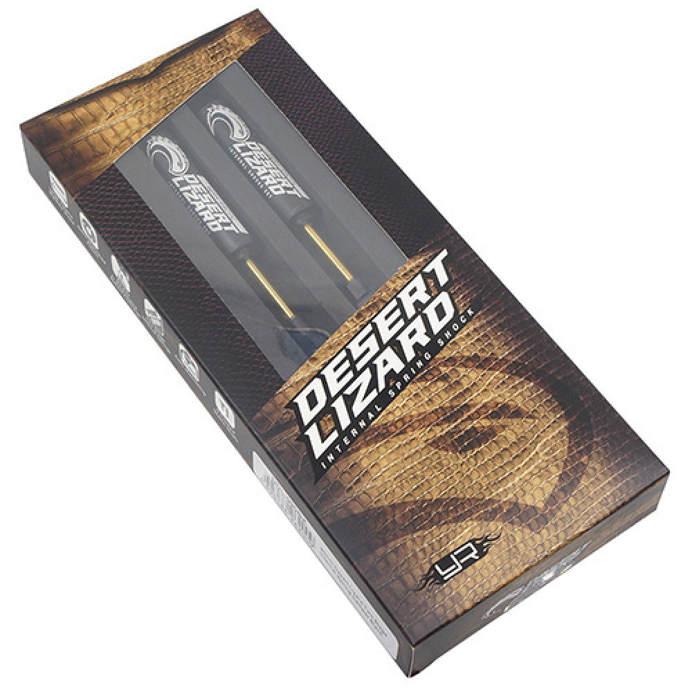 Yeah Racing DDL-090BK 90MM DESERT LIZARD TWO STAGE INTERNAL SPRING DAMPER PAIR BLACK FOR 1/10 CRAWLER 'G6 CERTIFIED'