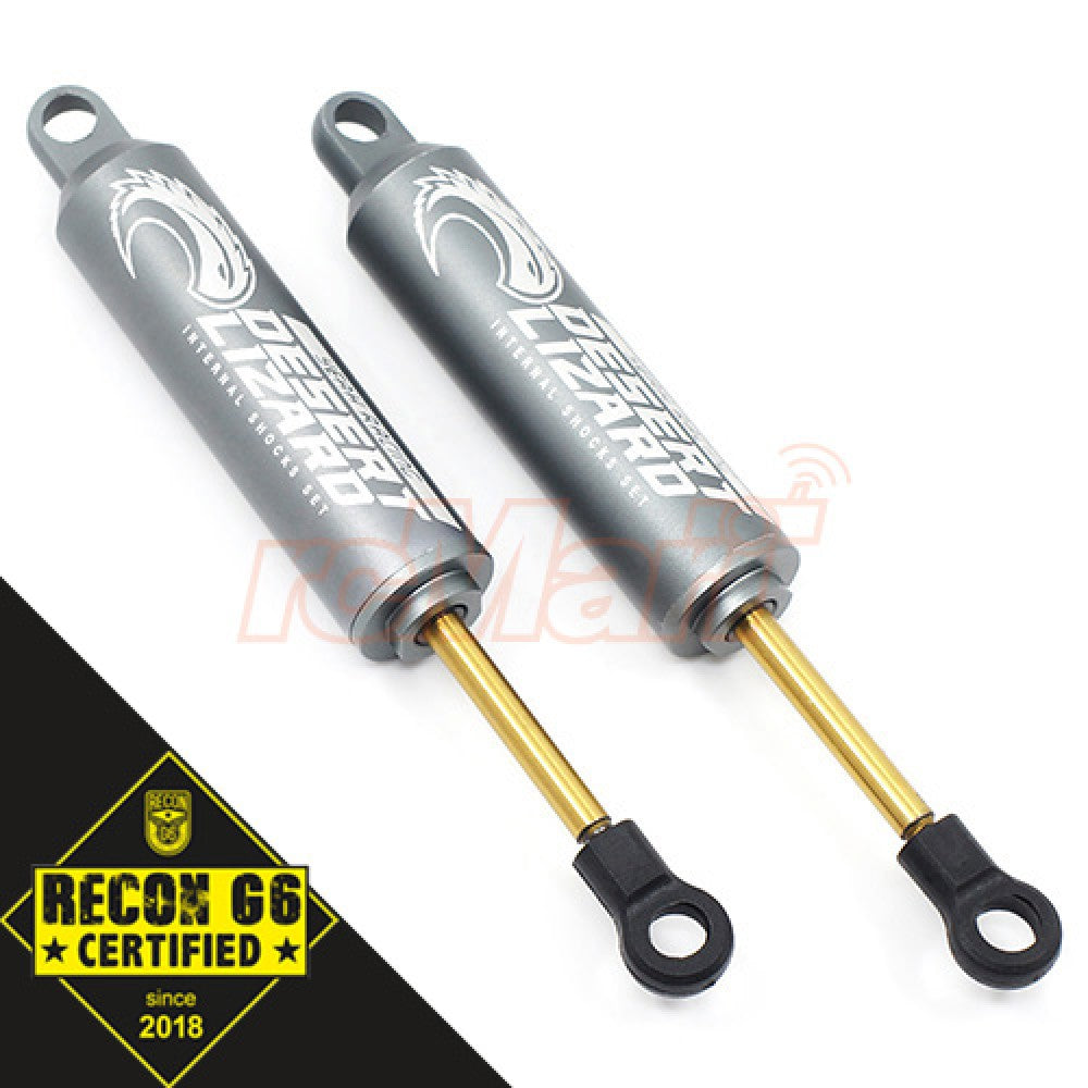 Yeah Racing DDL-090GM 90MM DESERT LIZARD TWO STAGE INTERNAL SPRING DAMPER PAIR GUN METAL FOR 1/10 CRAWLER 'G6 CERTIFIED