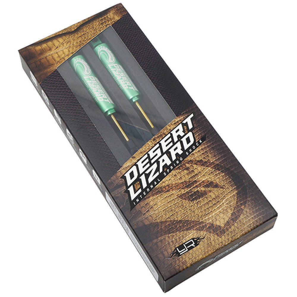 Yeah Racing DDL-090GN 90MM DESERT LIZARD TWO STAGE INTERNAL SPRING DAMPER PAIR GREEN FOR 1/10 CRAWLER 'G6 CERTIFIED'