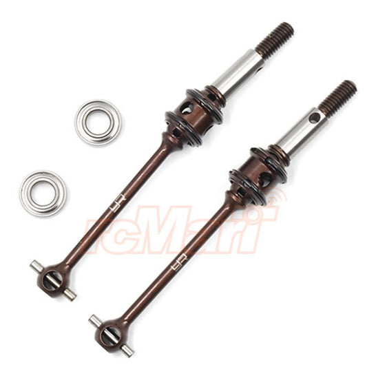Yeah Racing XR-T4-027 SPRING STEEL DOUBLE JOINT DRIVESHAFT FOR XRAY T3 T4 XPRESS XQ1/XQ1S