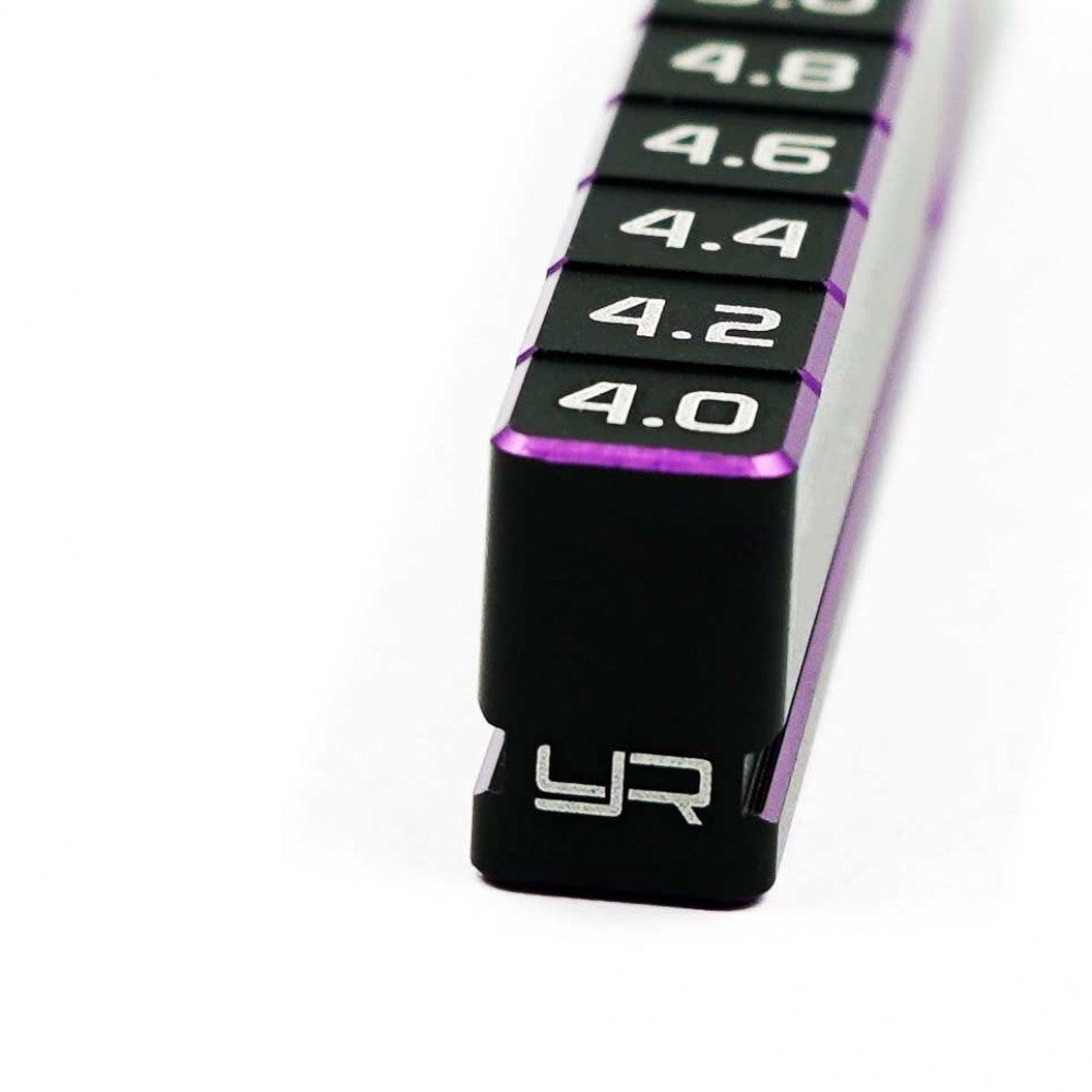 Yeah Racing MMT-006 MOMENTUM 7075 ALUMINUM DROOP GAUGE FOR 1/10 TOURING CAR