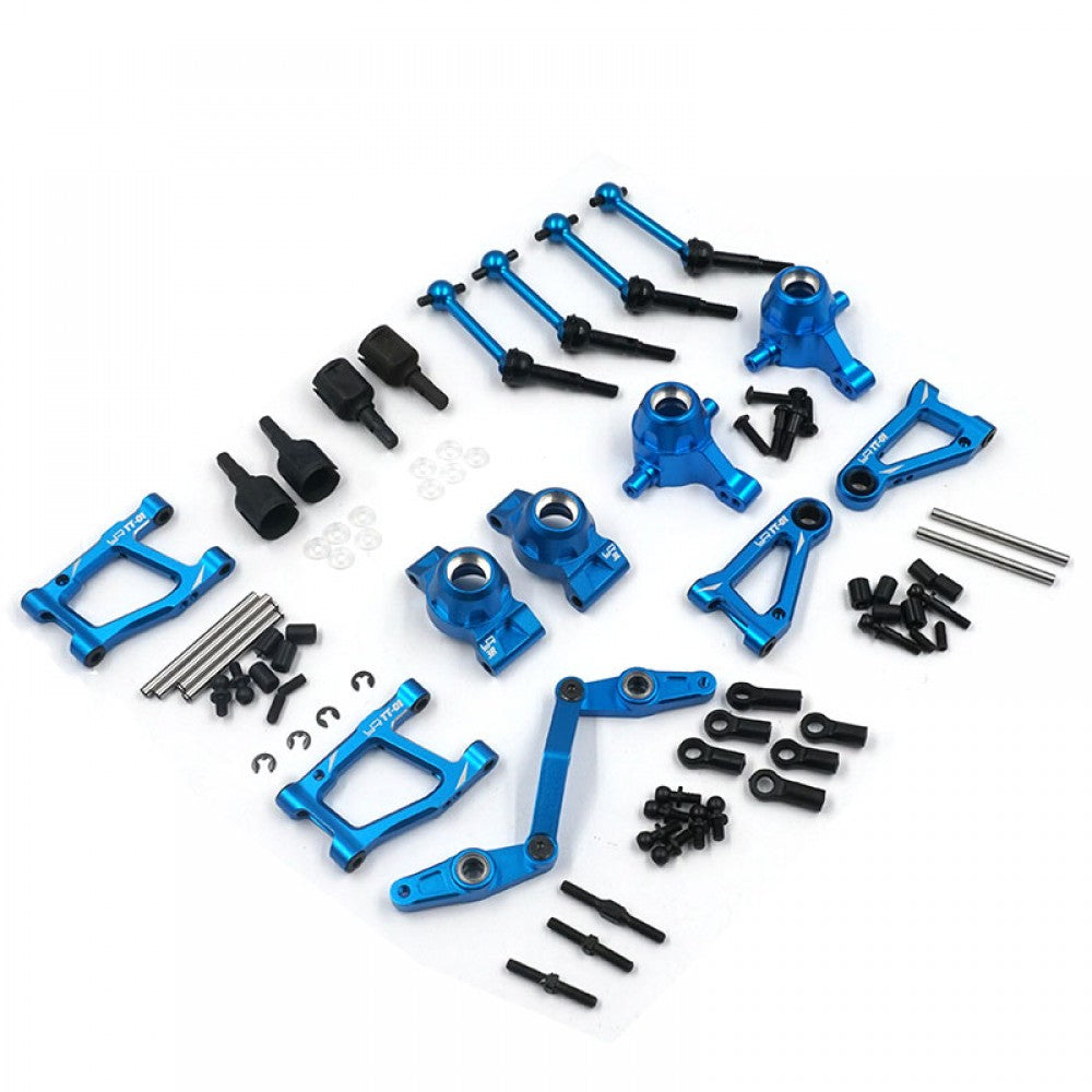 Yeah Racing TATT-S06BU KIT DE MISE À NIVEAU BLEU POUR TAMIYA TT01 TT01E