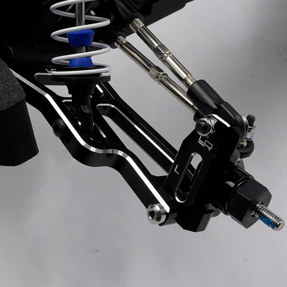 YEAH RACING TRSL-022BK ALUMINUM FRONT SUSPENSION ARMS FITS DRAG SLASH