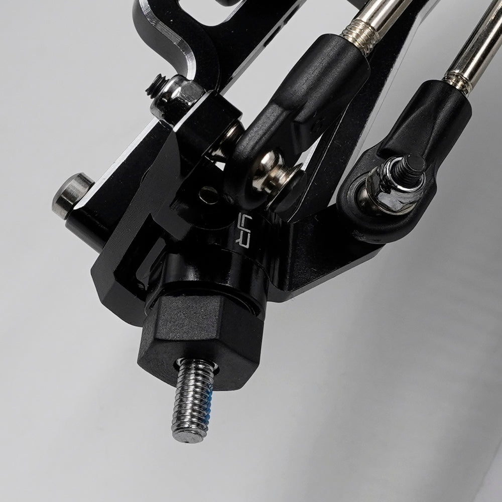 YEAH RACING TRSL-019BK ALUMINUM FRONT STEERING KNUCKLE FITS DRAG SLASH BANDIT VXL