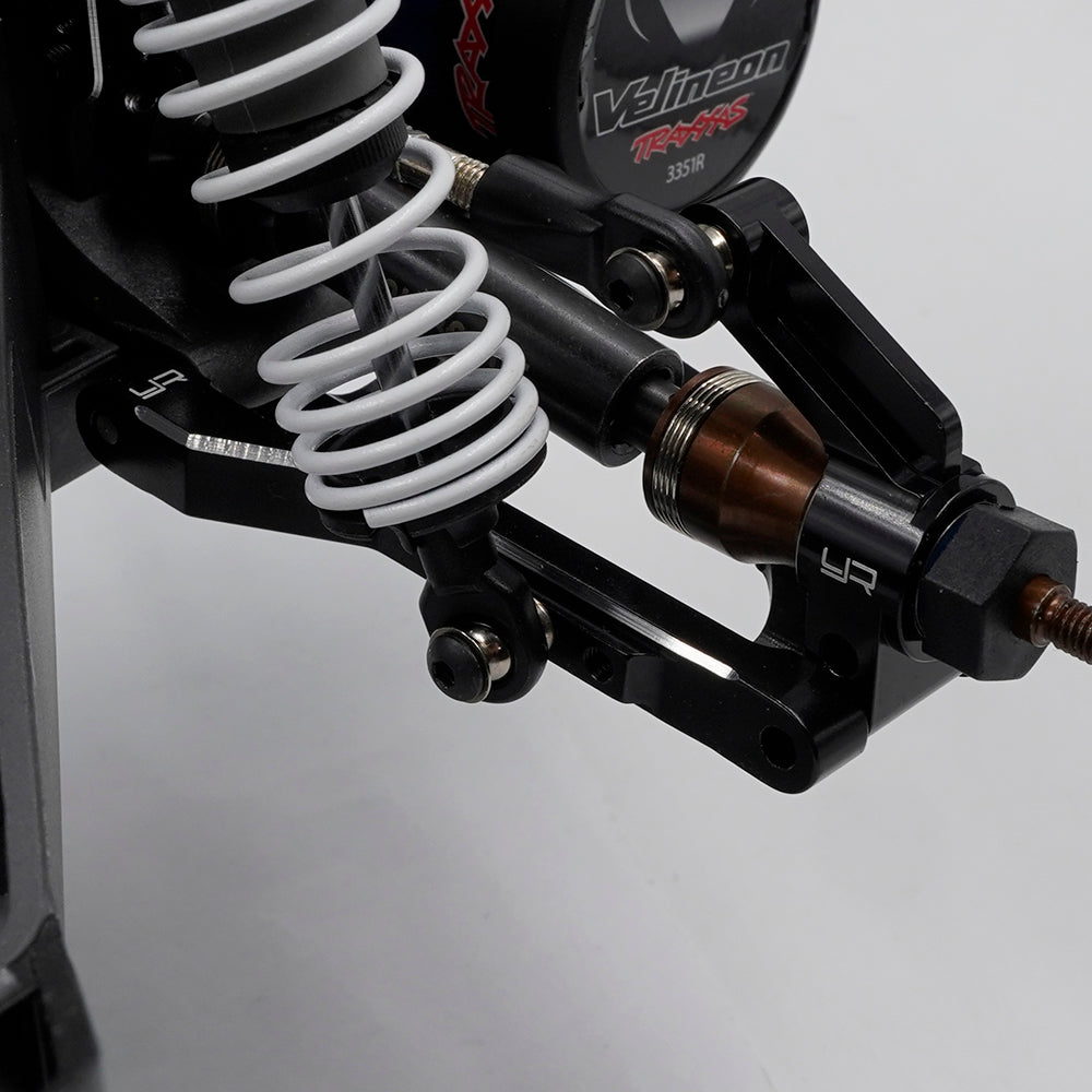 YEAH RACING TRSL-020BK ALUMINUM REAR KNUCKLE FITS DRAG SLASH