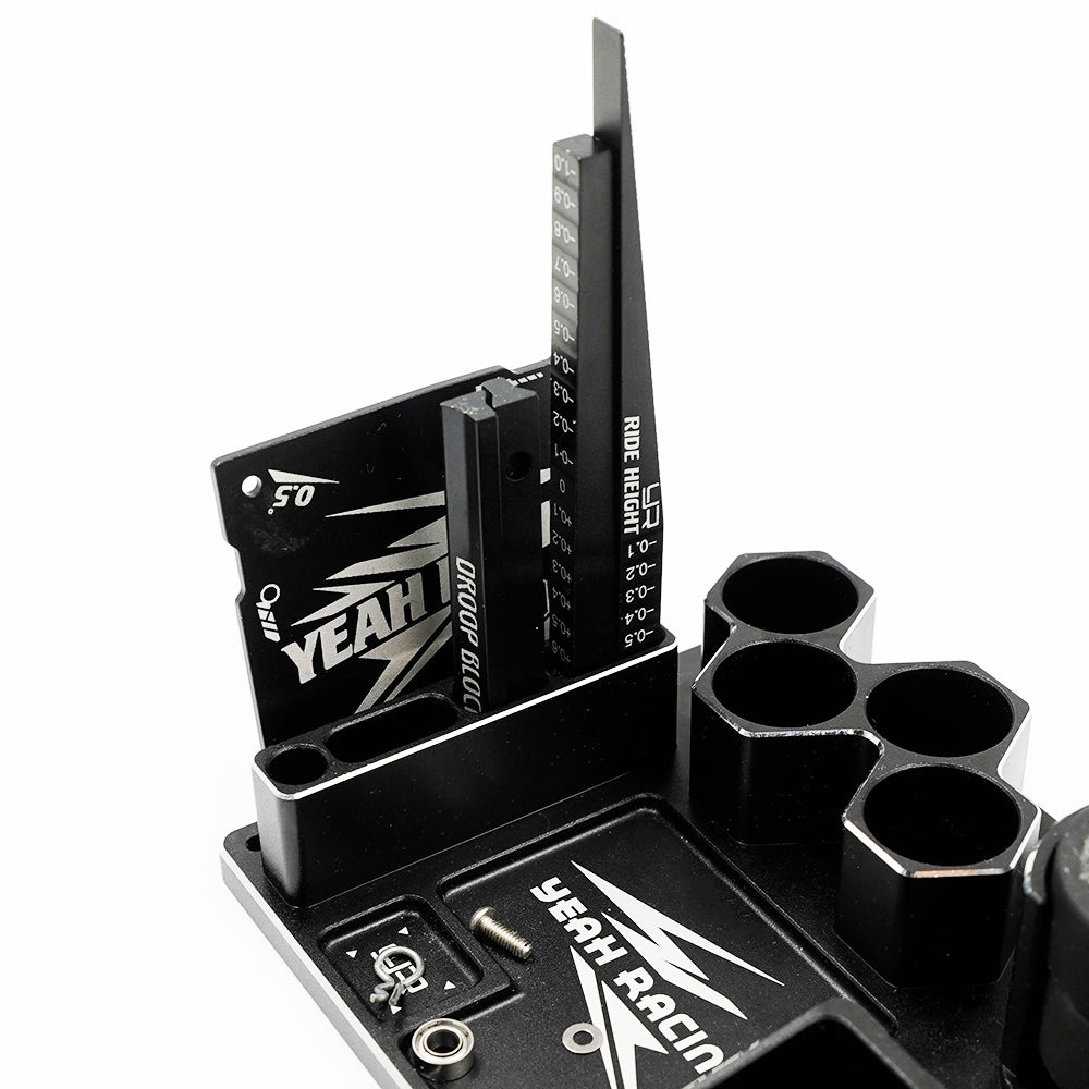 Yeah Racing YT-0217BK ALUMINUM MULTI FUNCTION TOOL STAND FOR MINI-Z