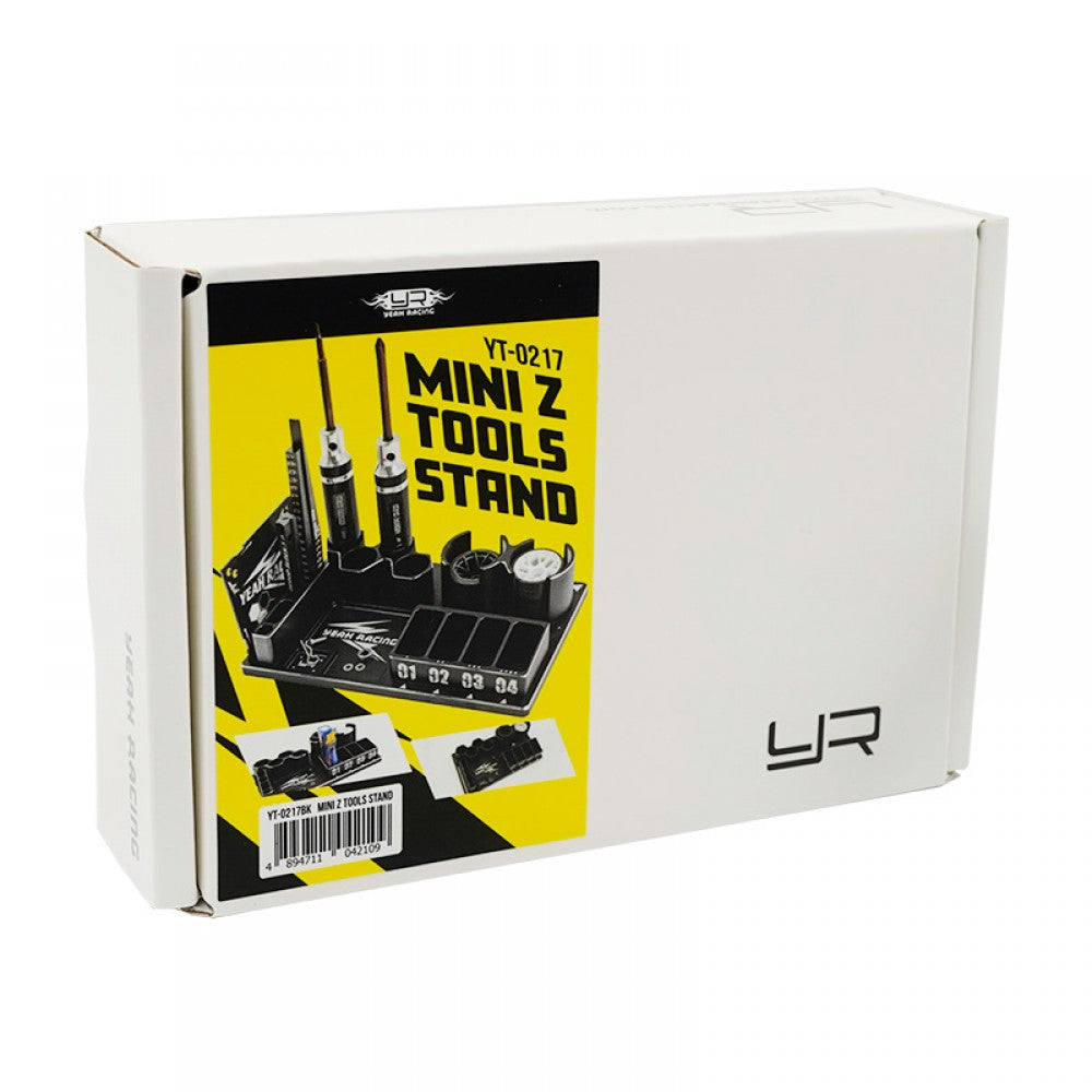Yeah Racing YT-0217BK ALUMINUM MULTI FUNCTION TOOL STAND FOR MINI-Z