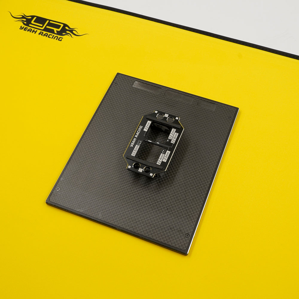 Yeah Racing YT-0221BK GRAPHITE SETTING BOARD FOR MINI-Z