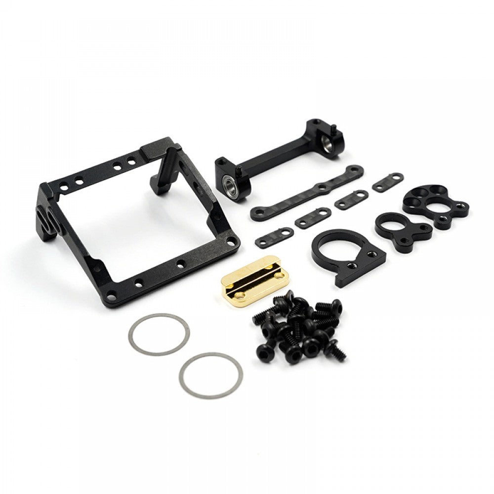 YEAH RACING KY03-001BK ALUMINUM 7075 94-98MM MOTOR MOUNT FOR KYOSHO MINI-Z MR02/03/04