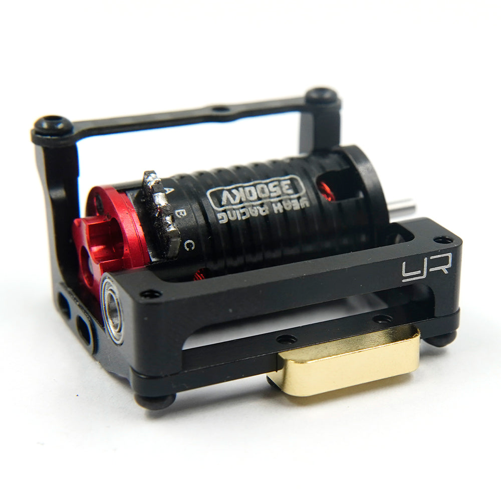 YEAH RACING KY03-001BK ALUMINUM 7075 94-98MM MOTOR MOUNT FOR KYOSHO MINI-Z MR02/03/04