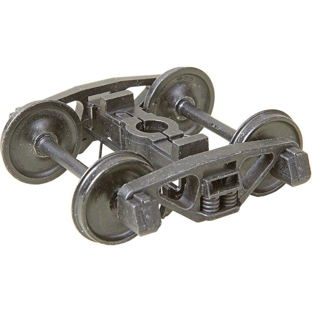 Kadee # 755 PROTO P48 O Scale ASF A-3 Ride Control Metal Trucks 33" Wheels