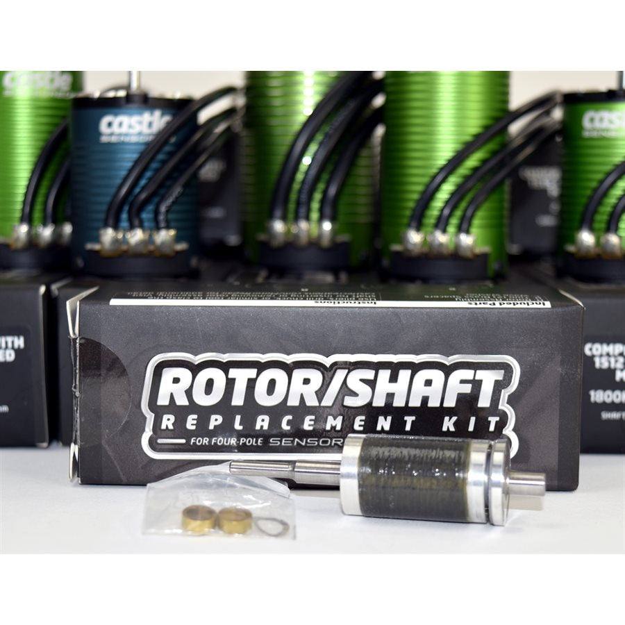 Castle Creations Rotor / Shaft Replacement Kit 1410 3800Kv Motor