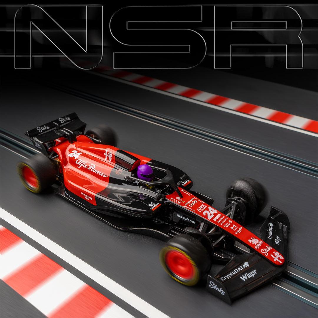 NSR Alfa Romeo F1 C43 #24 Zhou Guanyu 1/32 Slot Car Formula One NSR0435