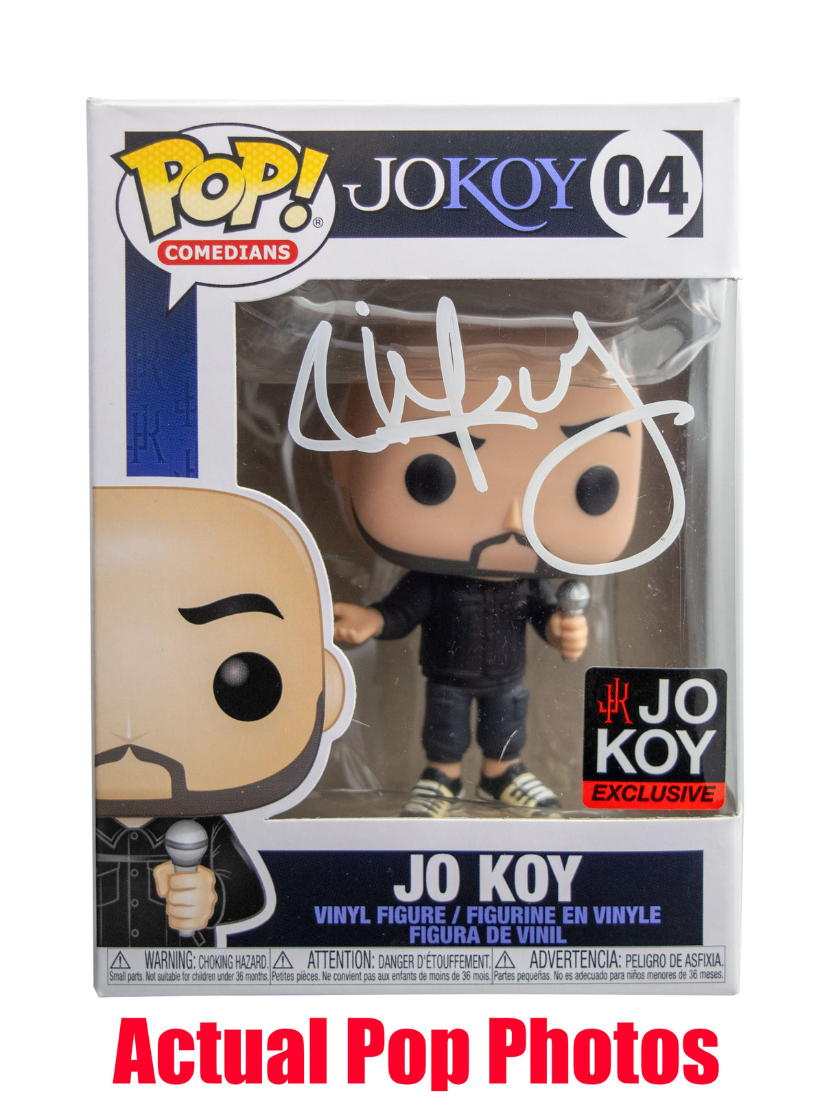 Jo Koy (Comedians) 04 - Jo Koy Exclusive (Light Damage) **Signed by Jo Koy**