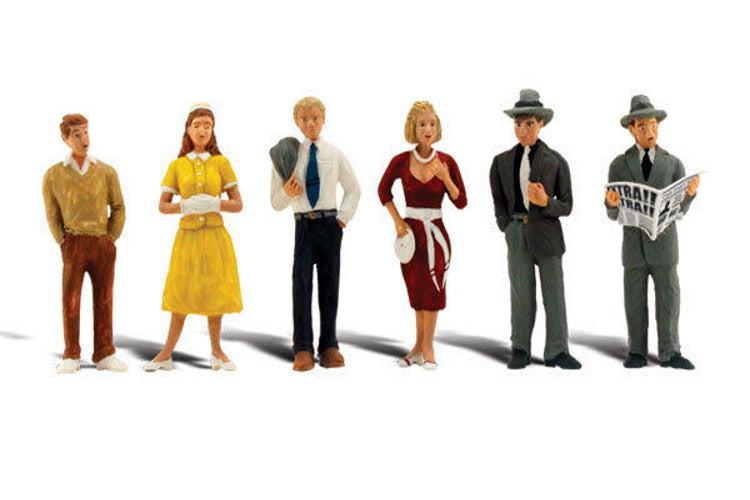 Woodland Scenics A2763 O Train Figures Pedestrians