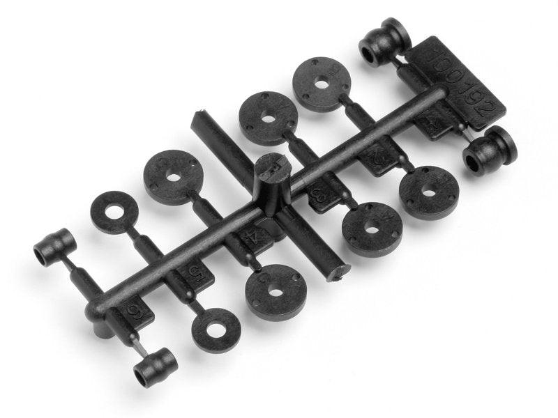 HPI Racing 100328 Shock Piston And Ball Set Blitz E-Firestorm Firestorm