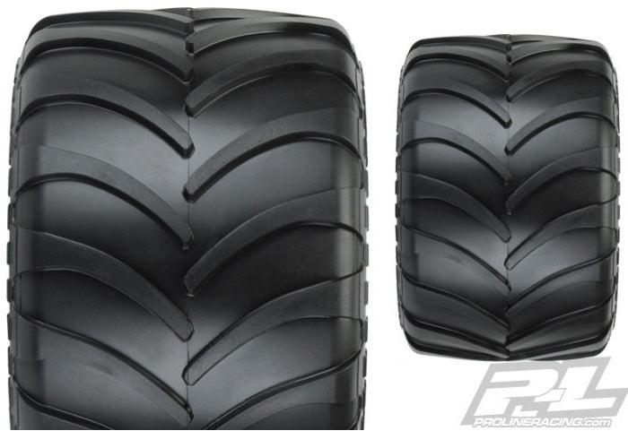Pro-Line Destroyer 2.6" All Terrain Monster Tires w/ Clod Buster Wheels F/R (4)