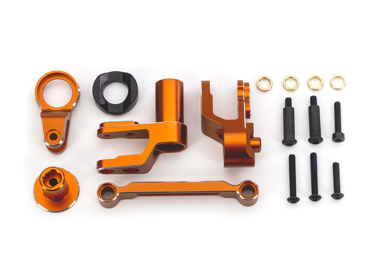 TRAXXAS 10246-ORNG STEERING BELLCRANKS ALUM ORNG