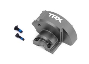 TRAXXAS 10287-GRAY Maxx® Slash GEAR COVER ALUM GRAY