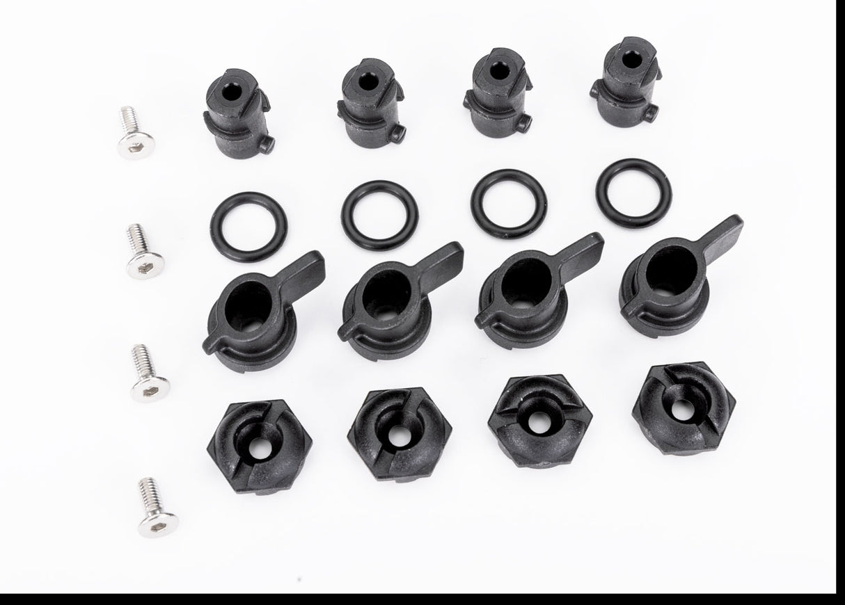 TRAXXAS 10318 HATCH MOUNT NUTS/SHAFTS/O-RINGS