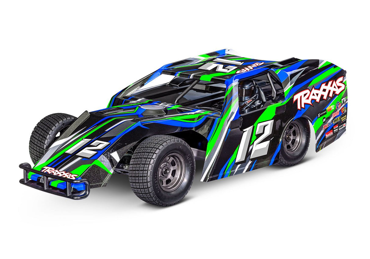 TRAXXAS 104354-74 GRN Slash Modified BL-2s