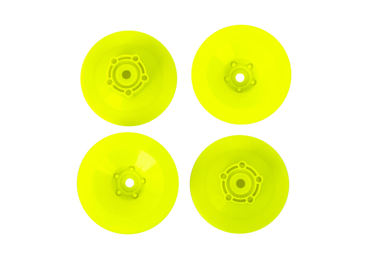 Traxxas 10457-YLW Slash Modified Wheel Covers Yellow (4) (Front & Rear)
