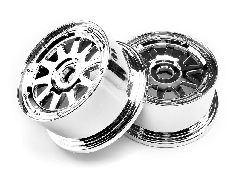 HPI 104973 TR-10 Wheel Chrome (120x60mm/-4mm Offset)