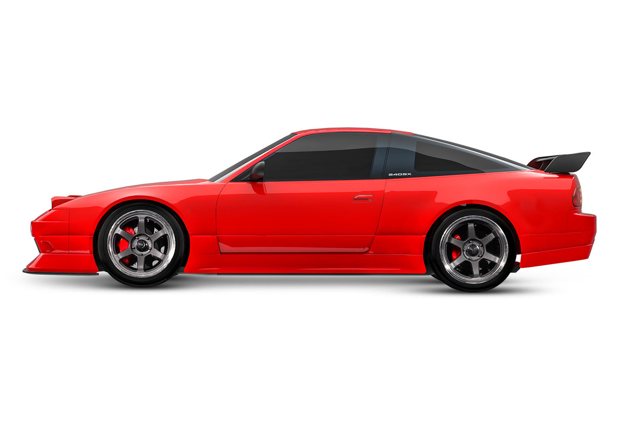 Available In Store Only Traxxas 105247-4-RED 4-Tec Drift Nissan 240SX