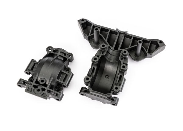 Traxxas 10728X Bulkhead, front (upper & lower)