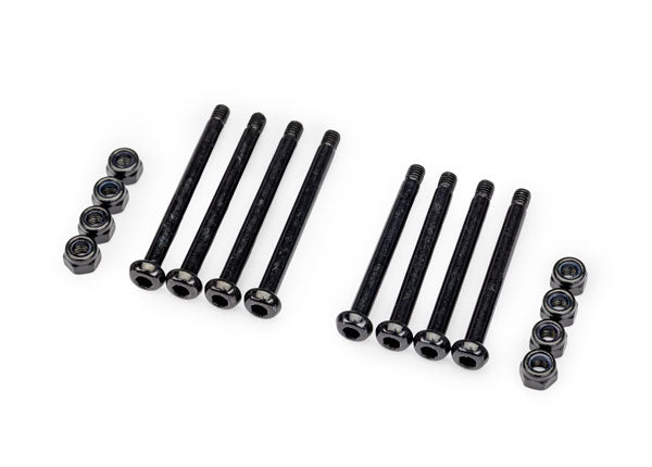 Traxxas 10740X Suspension pins, outer (hardened steel), 3x34mm (4), 3x37mm (4)