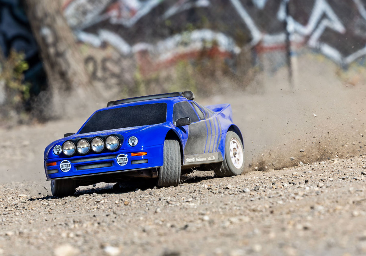 Traxxas 108046-1 blue Mini Rally VXL Ford RS200