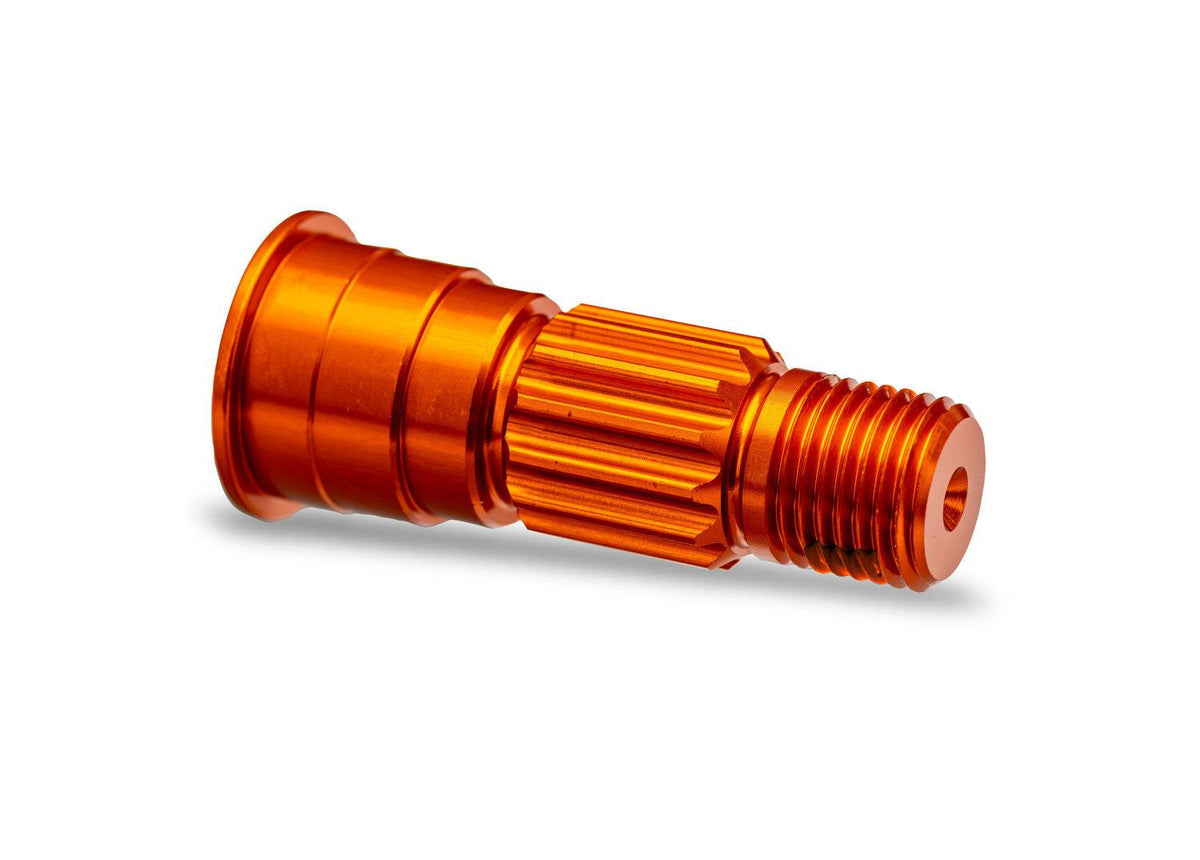 Traxxas 10953-ORNG Orange Aluminum Front Stub Axle: Funco Pro Scale