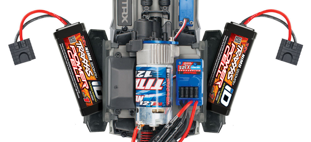 Traxxas 70054-8 RED Camion de parcours court Pro 4WD à l'échelle 1/16
