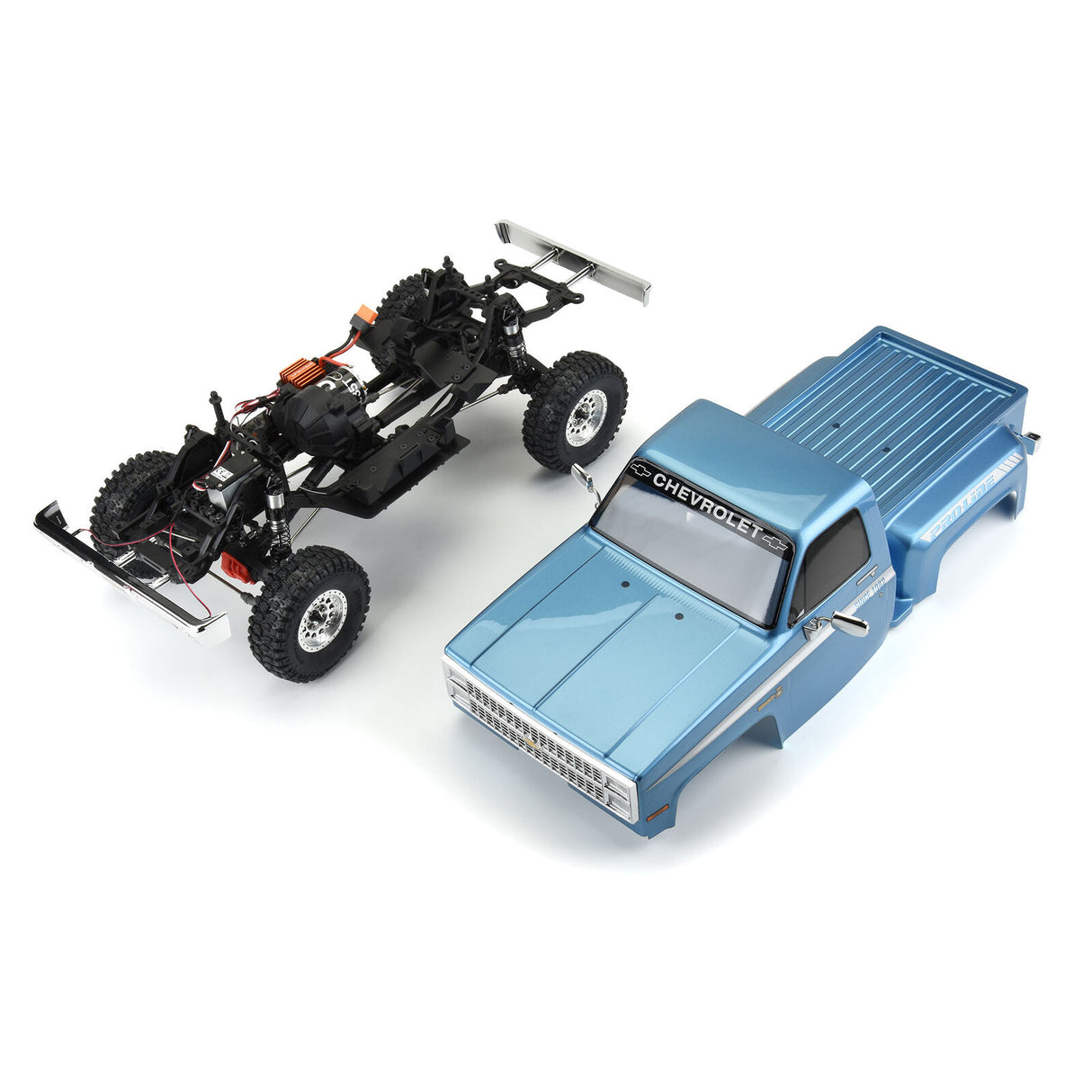 Axial - AXI03029 1/10 SCX10 III Pro-Line 1982 Chevy K10 4WD Rock Crawler cepillado
