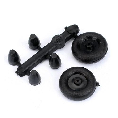 DuBro 12MTW Micro Airplane Tail Wheel with Retainers 1/2" (2)