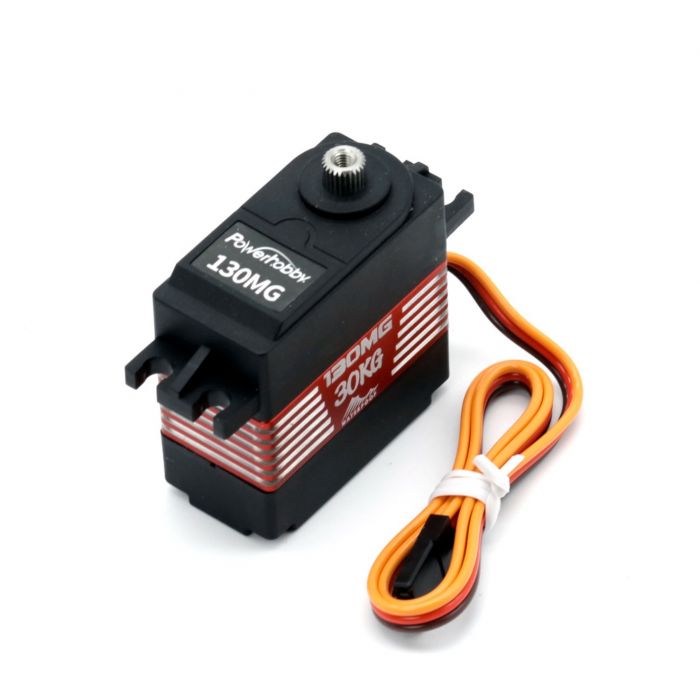 Powerhobby 130MG 1/10 30kg Torque de alta velocidad Metal Gear Servo HV impermeable