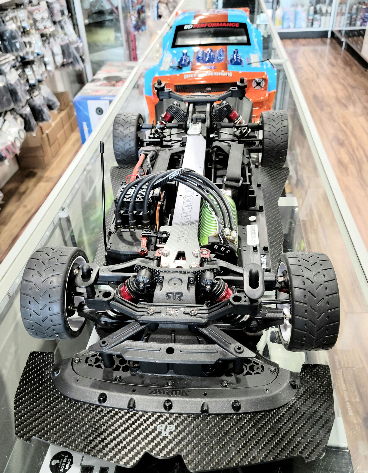 IRonManRc CUSTOM ARRMA LIMITLESS V2 CAR W/ BITTY DESIGN DESTROYER BODY