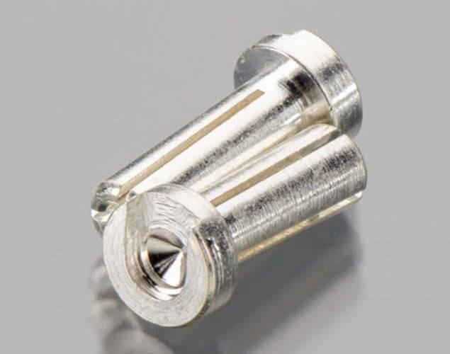 Team Associated 643 Low-Profile Bullet Connectors 4mmx14mm (2)