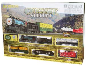 BACHMANN BAC00750 HO Chessie Special Steam Freight Set/0-6-0