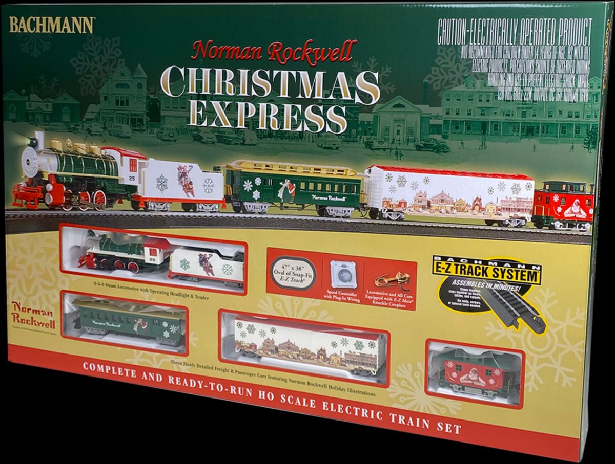 HO Norman Rockwell Christmas Express Set/0-6-0