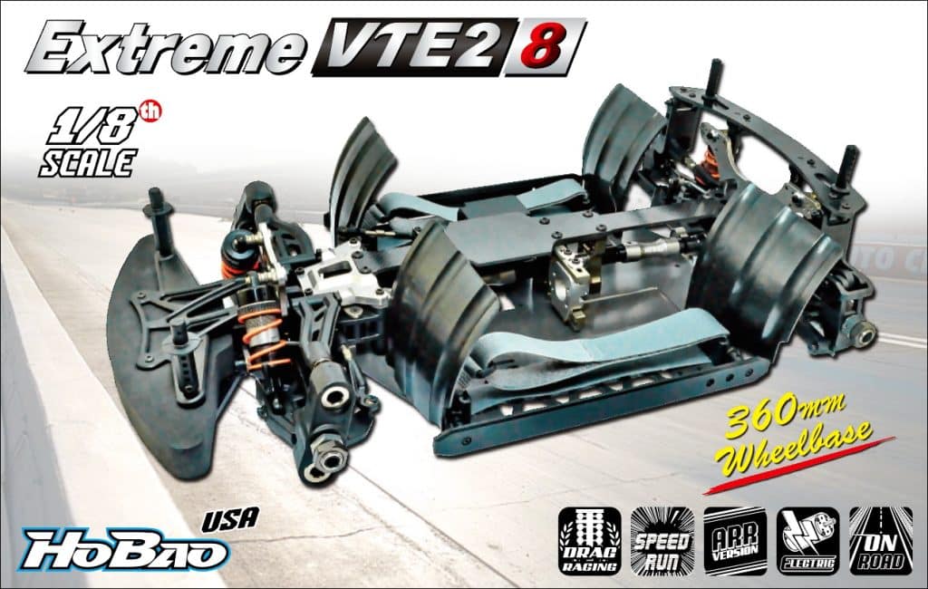 HOBAO HB-VTE2-8 1/8 EXTREME VTE2 ON-ROAD ARR