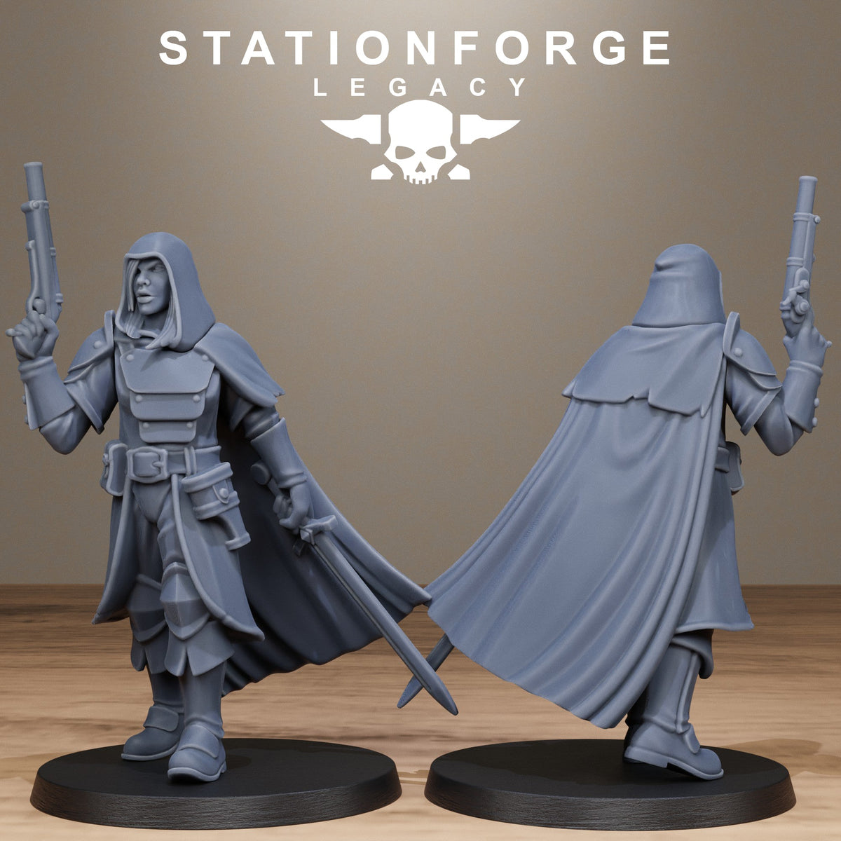 3D Printed Thorncrest Trackers by StationForge Miniatures