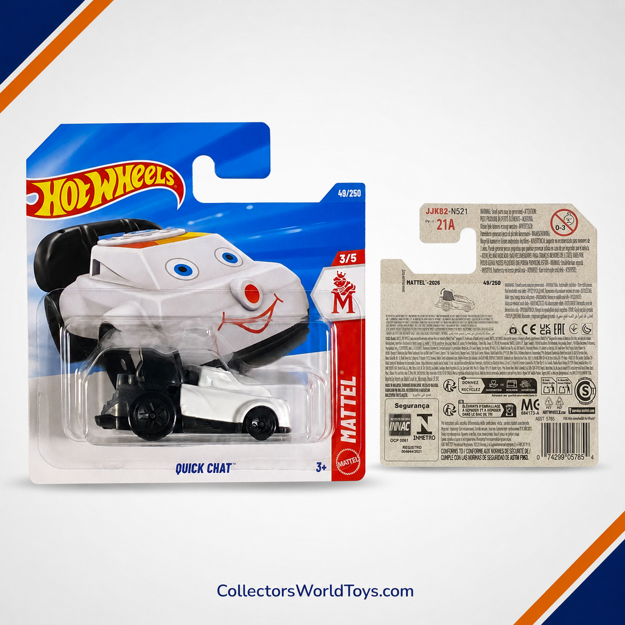 Hot Wheels Quick Chat | Mattel Series 3/5 - 49/250