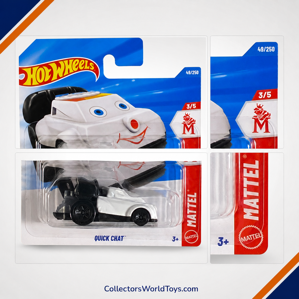 Hot Wheels Quick Chat | Mattel Series 3/5 - 49/250