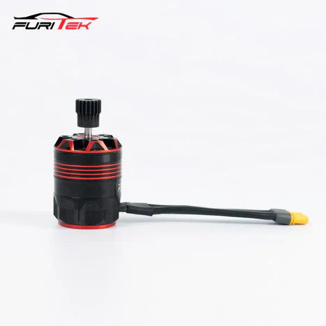 FURITEK FUR-2607 BRUSHLESS SENSORED MOTOR IMPULSE 2835 1/8inch shaft w/Waterproof w/pinion 5600KV FOR 1/18 1/12 RC CAR