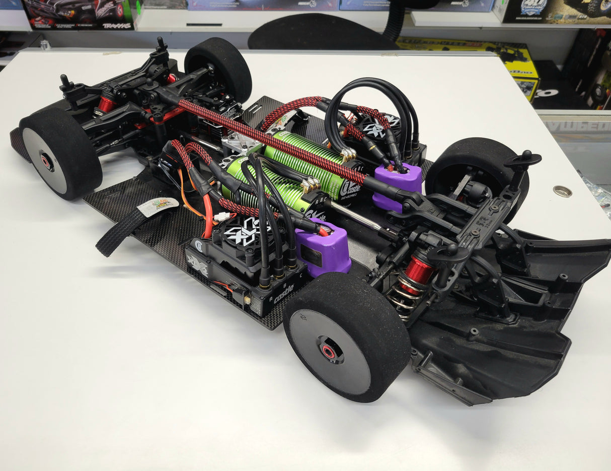 IRonManRc Custom Arrma InFraction Dual Speed Run Build ** RAMPAGE **