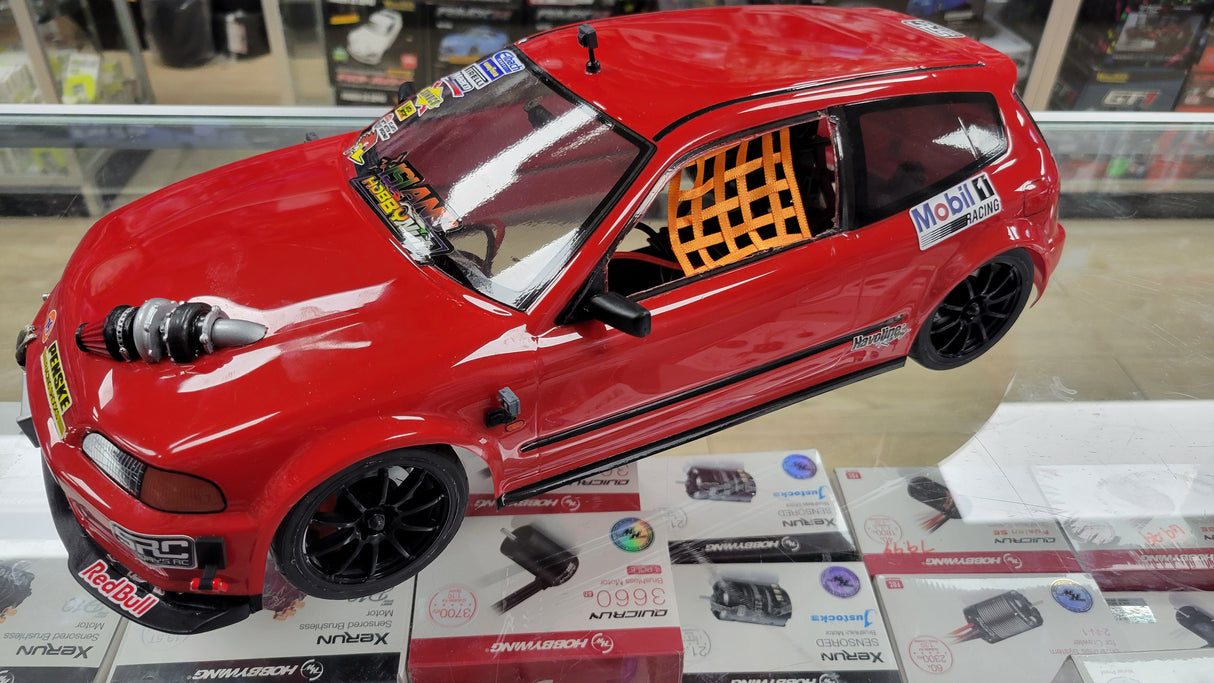 IRonManRc Custom Red Honda Civic
