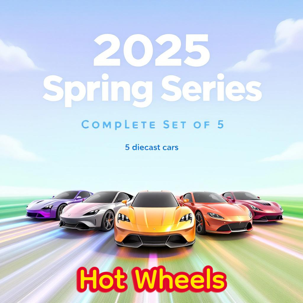 Hot Wheels 2025 Spring Series Complete Set